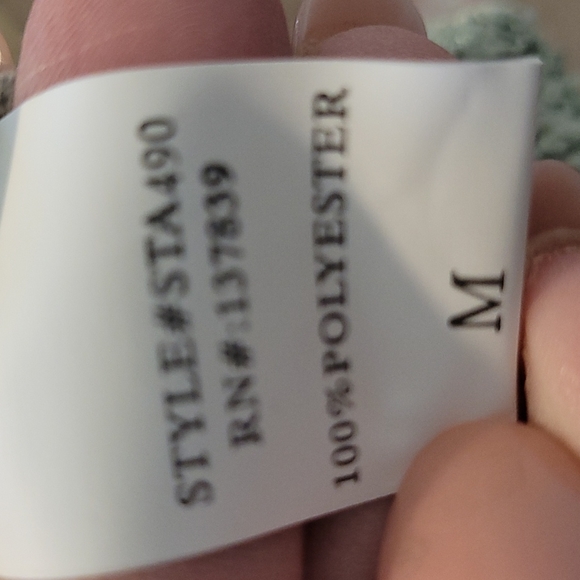 Debut Sweater Color Block Sweater Cropped Tan Sage Nude Size Medium - Picture 8 of 10